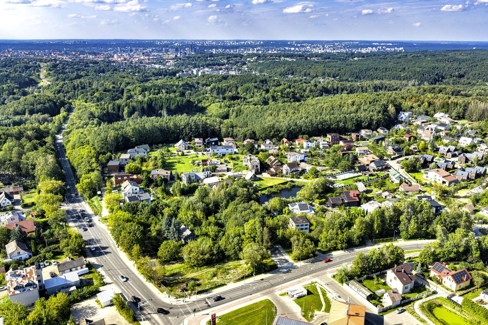 Apylinkės iš paukščio skrydžio